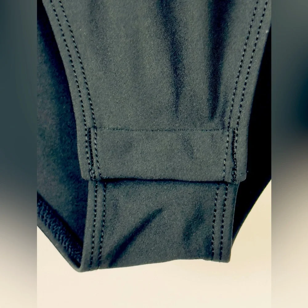 PUMA -Crystal Galaxy Women's Black Bodysuit with open back & snap crotc… - Picture 8 of 12